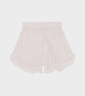 Cotton Seersucker Shorts Cherry Blossom