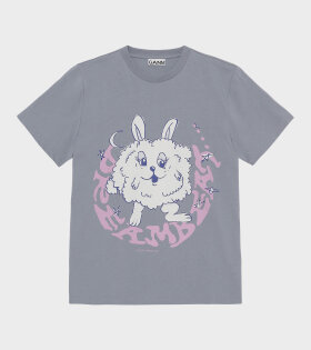 Dreambeat Bunny Cotton T-shirt Blue