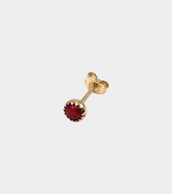 Leleah - Adina Coral Earring Red
