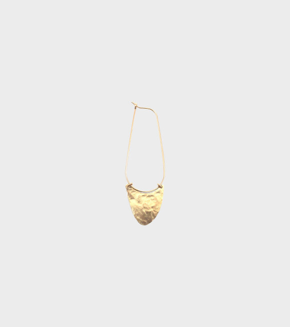 Leleah - Adea Hoop Gold Earring 
