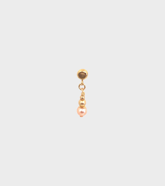 Leleah - Carli Pearl Earring Pink