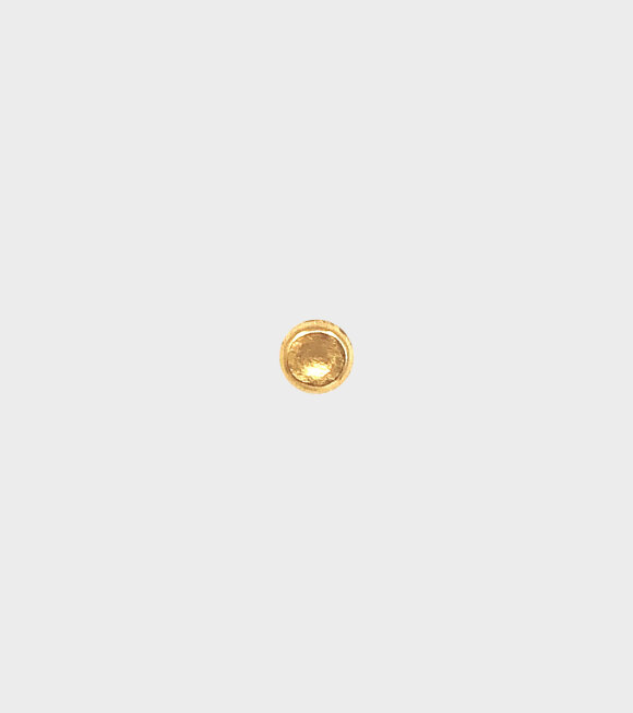 Leleah - Big Gold Dot Earring