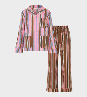 Sada Pyjamas Pink Stripes