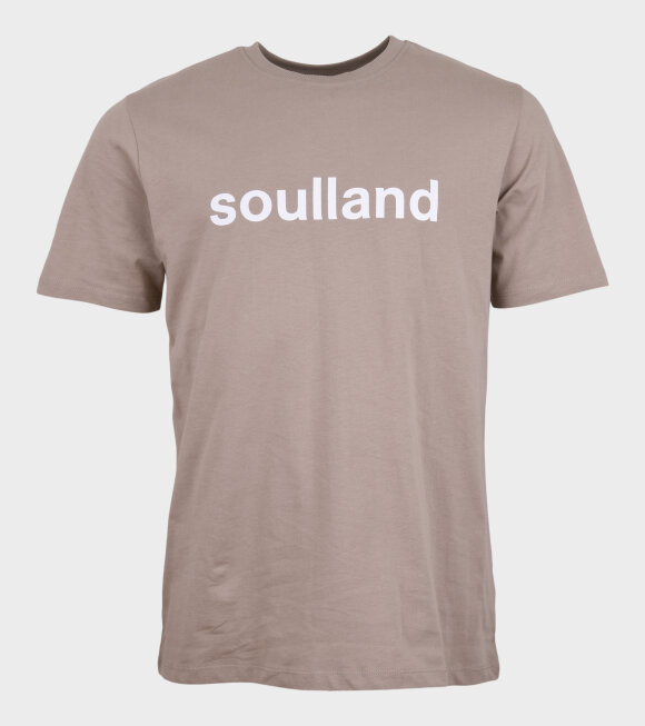 Soulland - Chuck T-shirt Beige