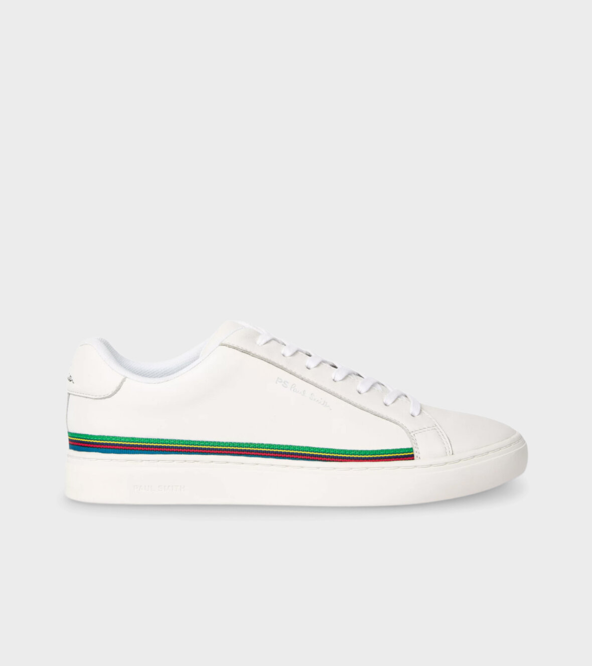 et eller andet sted Blive Overdreven dr. Adams - Paul Smith Rex Leather Sneakers White