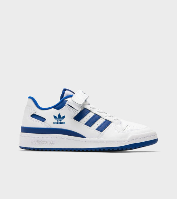 Adidas  - Forum Low White/Blue