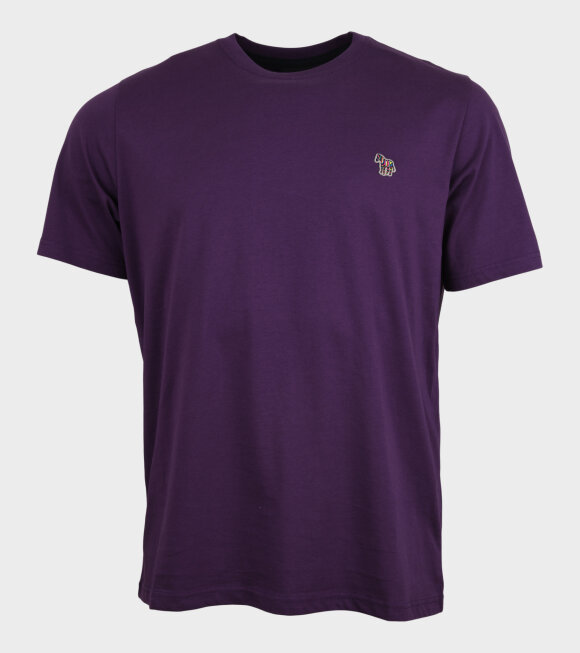 Paul Smith - Zebra Logo T-shirt Dark Purple