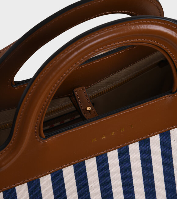 Marni - Summer Striped Bag Blue/White 