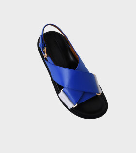Fussbett Sandal Cobalt Blue/White