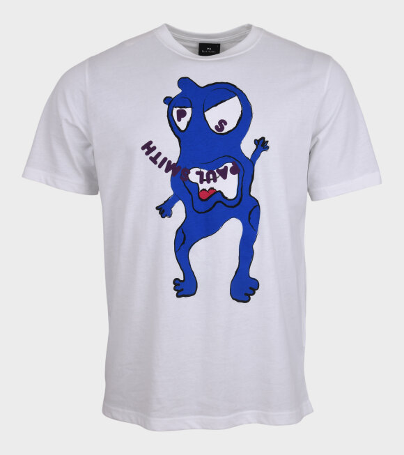 Paul Smith - Monster Logo T-shirt White/Blue