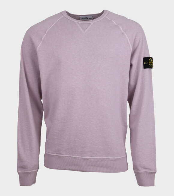 Stone Island - Crewneck Sweatshirt Purple Rose 