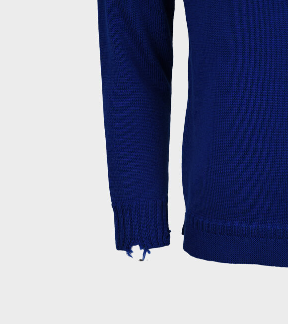 Maison Margiela - Rabbit Four Stitchings Knit Blue