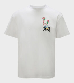 Embroidered Rugby Legs T-shirt White