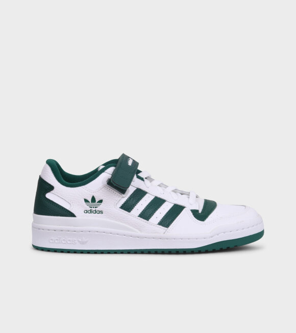 Adidas  - Forum Low White/Dark Green
