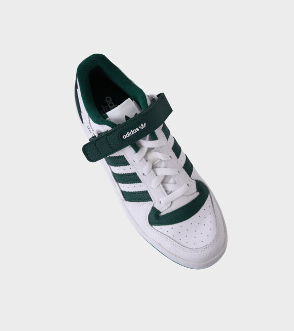 Adidas  - Forum Low White/Dark Green