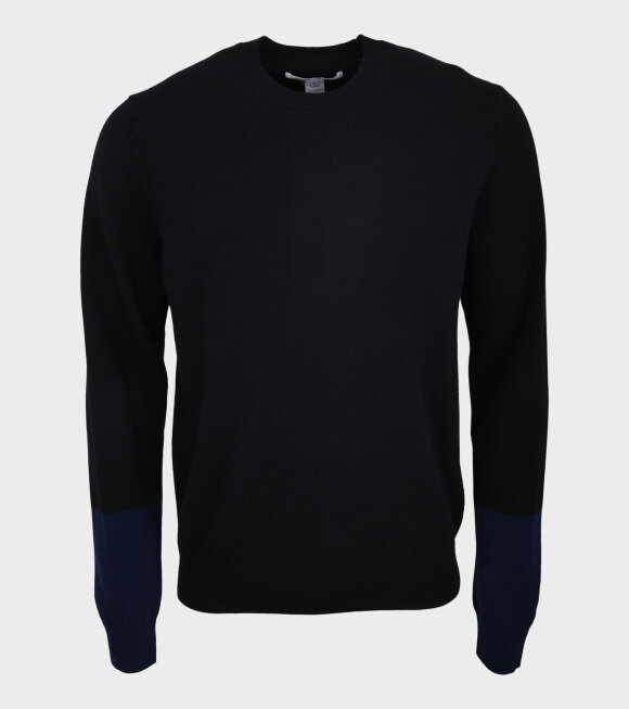 Comme des Garcons Shirt - Wool Knit Black/Navy