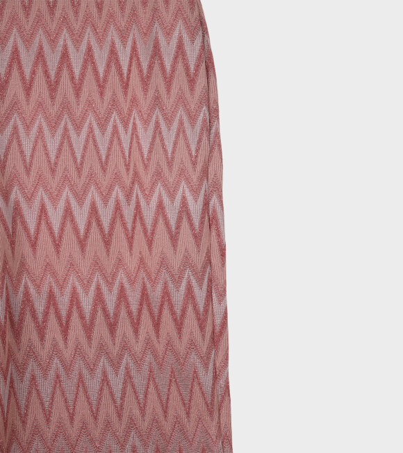 Missoni - Zig Zag Striped Relaxed Trousers Pink