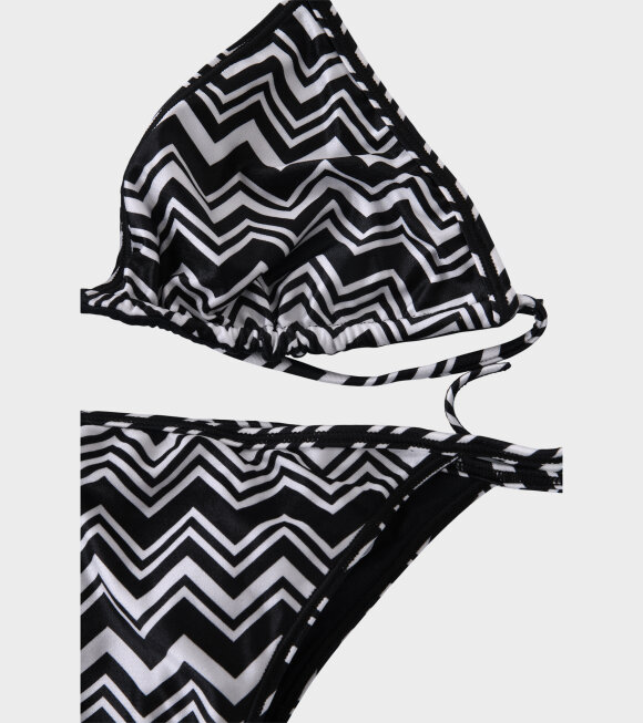 Missoni - Zig Zag Triangle Bikini Black/White