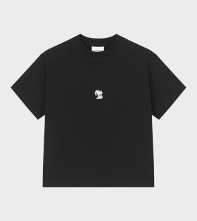 Snoopy Sitting T-shirt Black