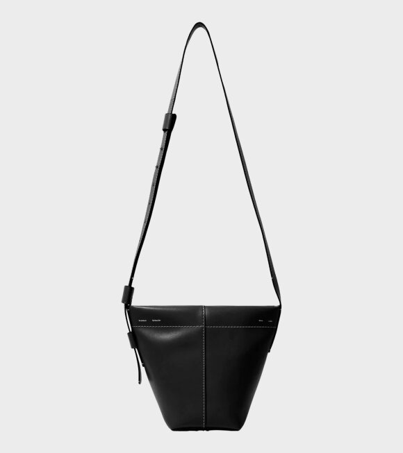 Proenza Schouler - Barrow Leather Mini Bucket Bag Black