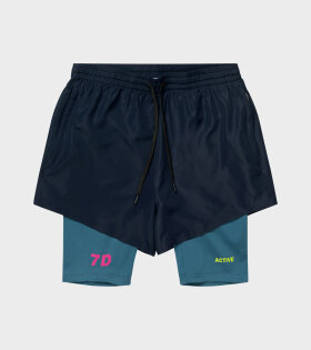 Agassi 2in1 Shorts Blue