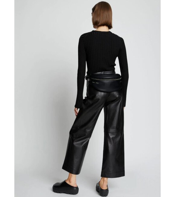 Proenza Schouler - Stanton Leather Sling Bag Black
