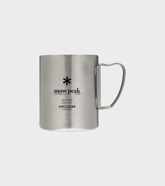 Snow Peak - Stainless Vacuum Double Wall 300ml Mug Silver