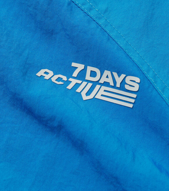 7 Days Active - Tracksuit Jacket Princess Blue