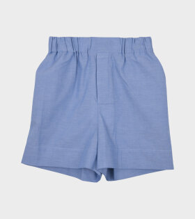 Chambray Shorts Blue