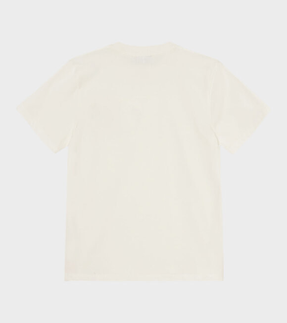Ganni - Love Club T-shirt Egret White