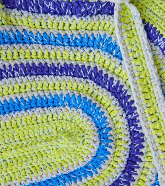 Ganni - Crochet Cardigan Egret/Multicolor