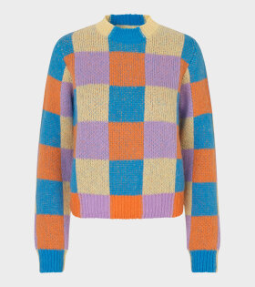 Zinnie Checks Sweater Multicolor