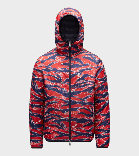 Moncler - Bressay Reversible Down Jacket Red/Navy