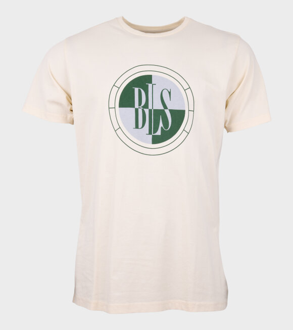 BLS - New Compass Logo T-shirt Beige/Green