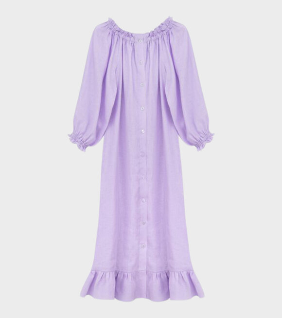 Sleeper - Bosporus Linen Dress Lavender