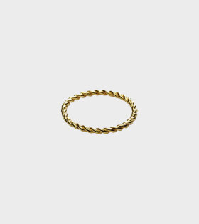 Twisted Ring Gold