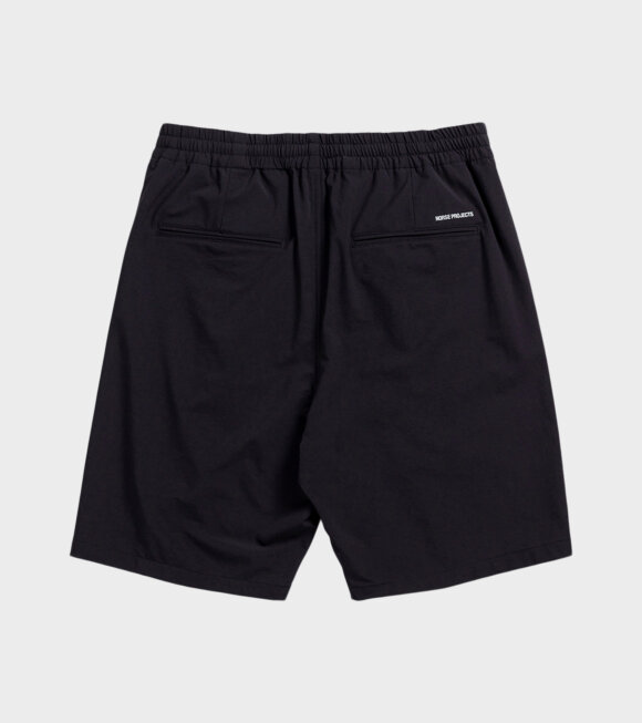 Norse Projects - Aaren Travel Solotex Shorts Black