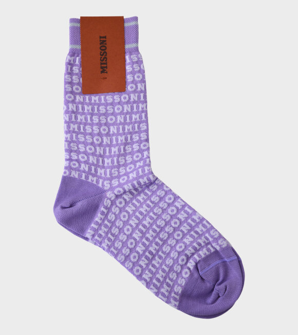 Missoni - Logo Socks Purple
