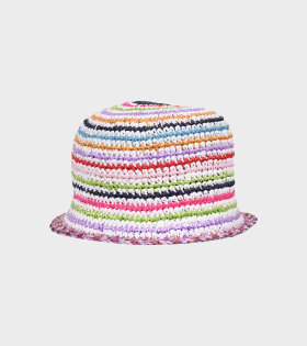 Striped Bucket Hat Multicolor
