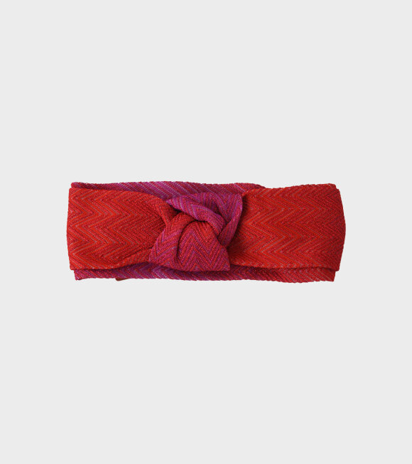 Missoni - Glitter Headband Red/Pink