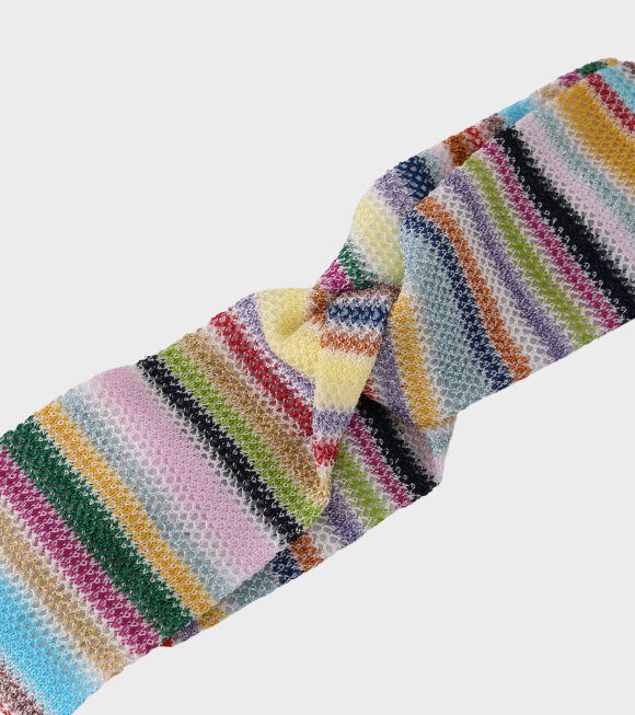 Missoni - Striped Glitter Headband Multicolor