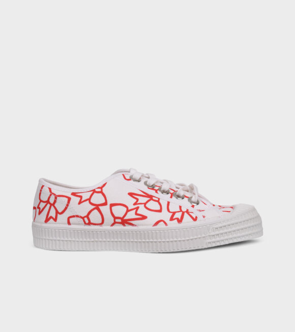 Comme des Garcons Girl - Novesta Bow Sneakers White/Red