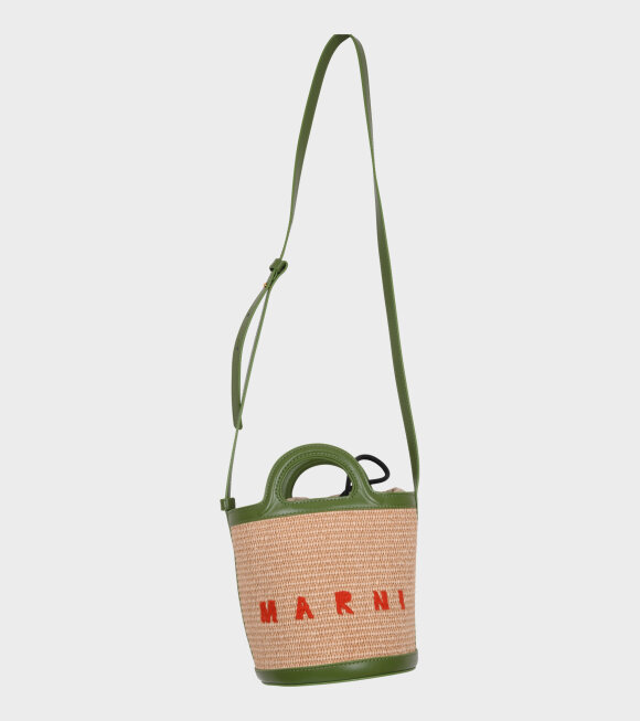 Marni - Raffia Tropicalia Sac Bag Green