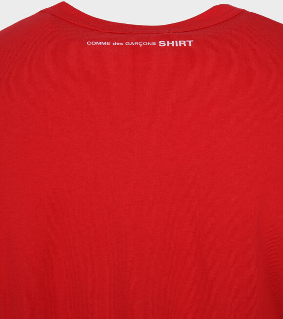 Comme des Garcons Shirt - LS T-shirt Red