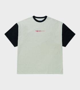 Joss Oversized T-shirt Mineral Grey / Caviar