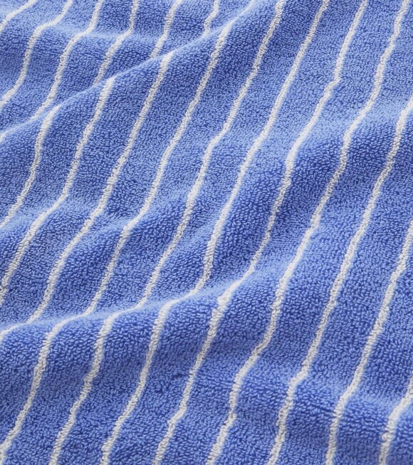 Tekla - Hand Towel 50x80 Clear Blue Stripes