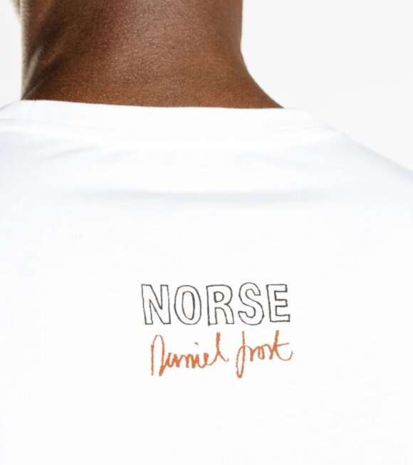 Norse Projects - Niels Norse X Daniel Frost Sun Bathers T-shirt White