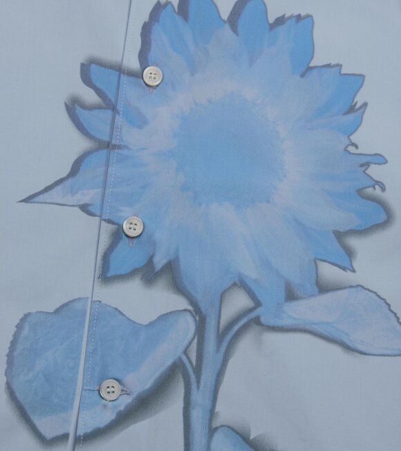 Sunflower - Adrian Flower Shirt Light Blue