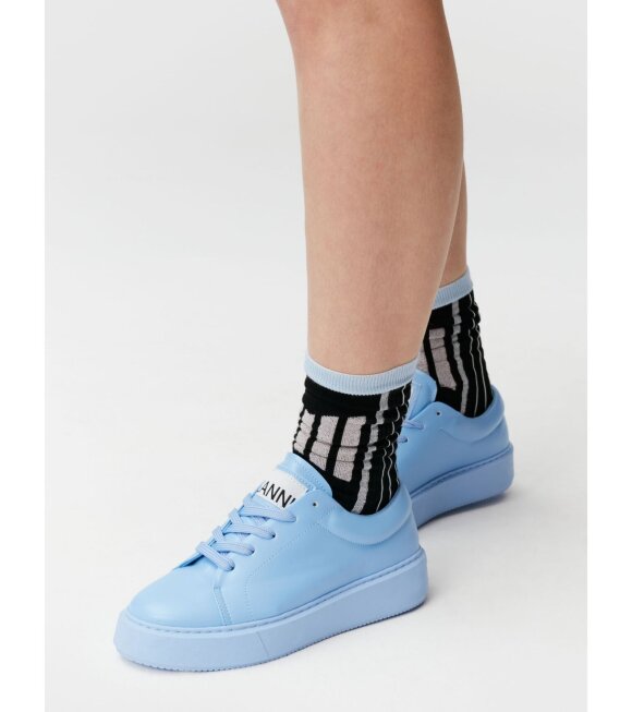 Ganni - Sporty Sneakers Placid Blue