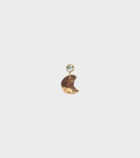 Agnes Gold Earring Clear